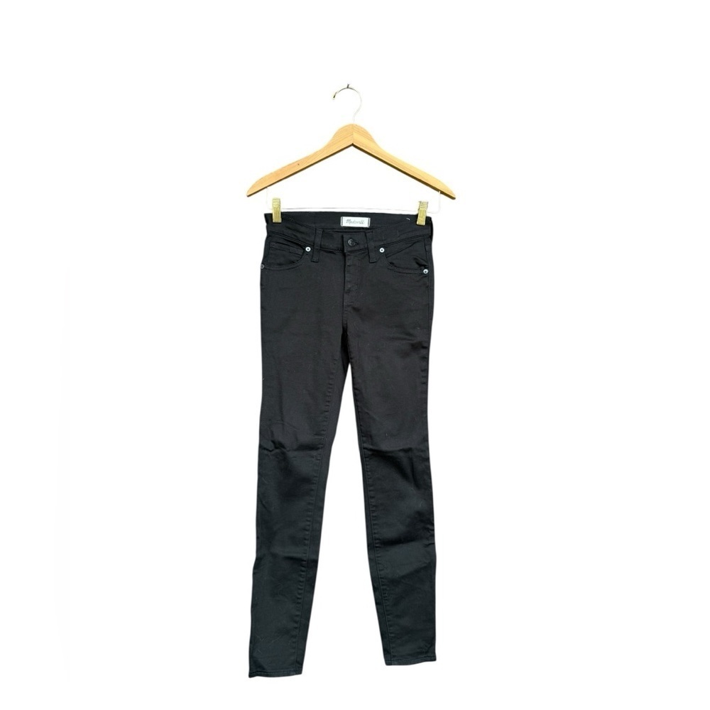 Madewell Womens Black 8” Skinny Jeans Size 25 NWOT